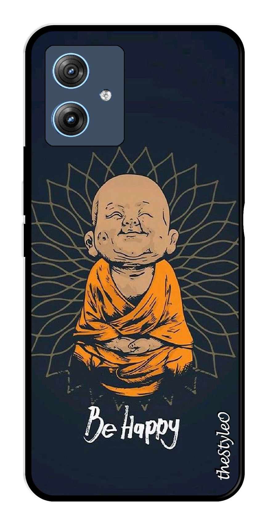 Owl Design Metal Mobile Case for Moto G64 5G (Design No -26)