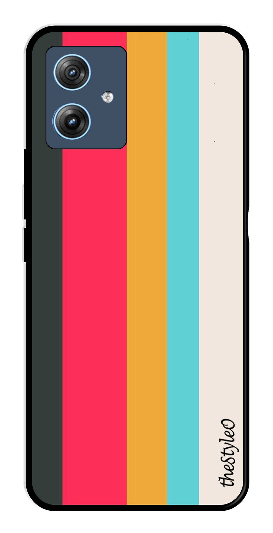 Feathers Metal Mobile Case for Moto G64 5G (Design No -30)