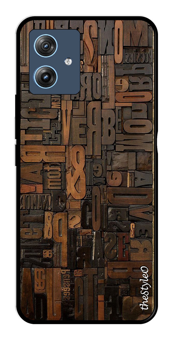 Muted Rainbow Metal Mobile Case for Moto G64 5G (Design No -31)