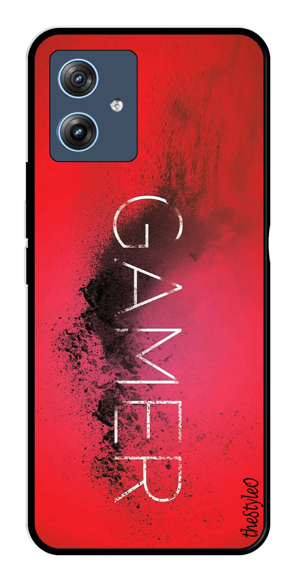 Lion Pattern Metal Mobile Case for Moto G64 5G (Design No -40)