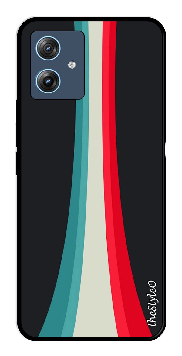 Modern Art Colorful Metal Mobile Case for Moto G64 5G (Design No -47)