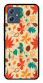 Autumn leaves Metal Mobile Case for Moto G64 5G (Design No -55)