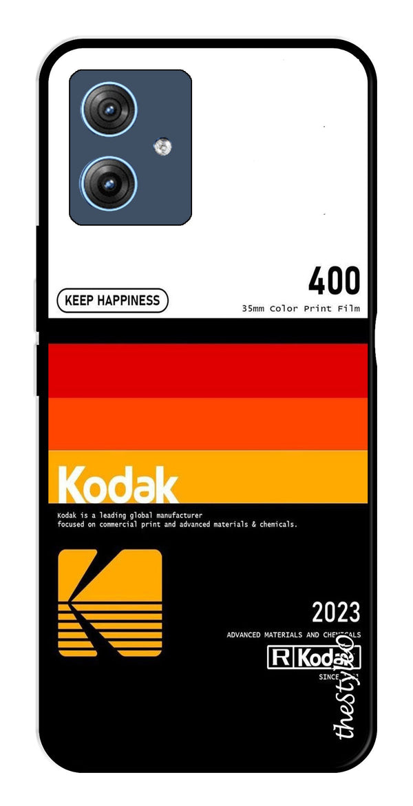 Kodak Design Metal Mobile Case for Moto G64 5G (Design No -65)
