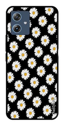 Daisy Flower Metal Mobile Case for Moto G64 5G