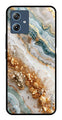 Marble Design Metal Mobile Case for Moto G64 5G (Design No -92)