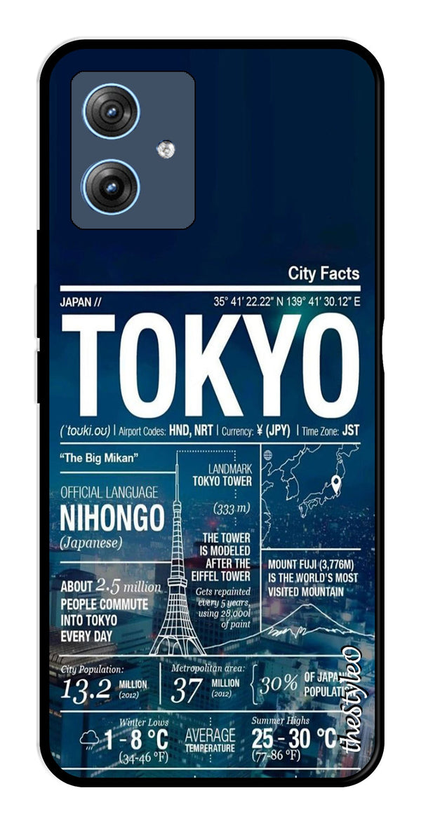 Tokyo Metal Mobile Case for Moto G64 5G (Design No -93)