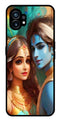 Lord Radha Krishna Metal Mobile Case for Nothing Phone 1   (Design No -01)