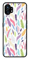 Colorful Feathers Metal Mobile Case for Nothing Phone 1   (Design No -06)
