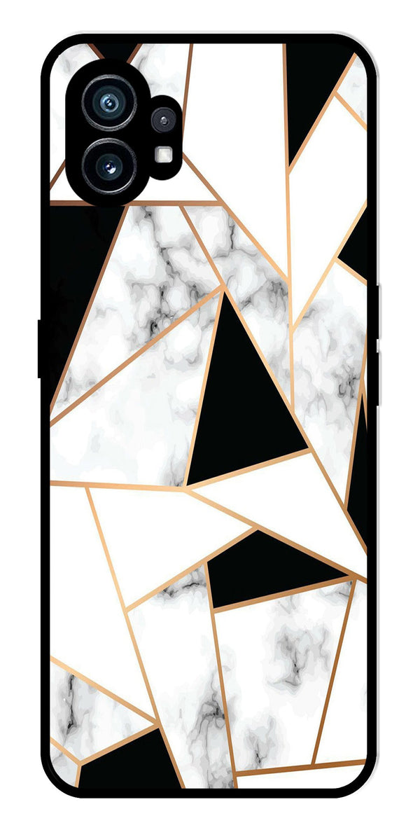 Marble Design2 Metal Mobile Case for Nothing Phone 1   (Design No -08)