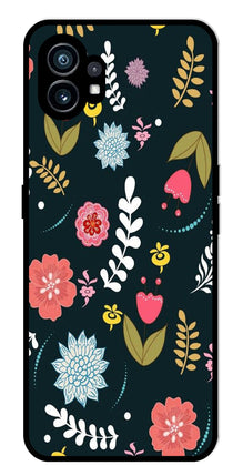 Floral Pattern2 Metal Mobile Case for Nothing Phone 1