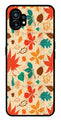 Leafs Design Metal Mobile Case for Nothing Phone 1   (Design No -14)