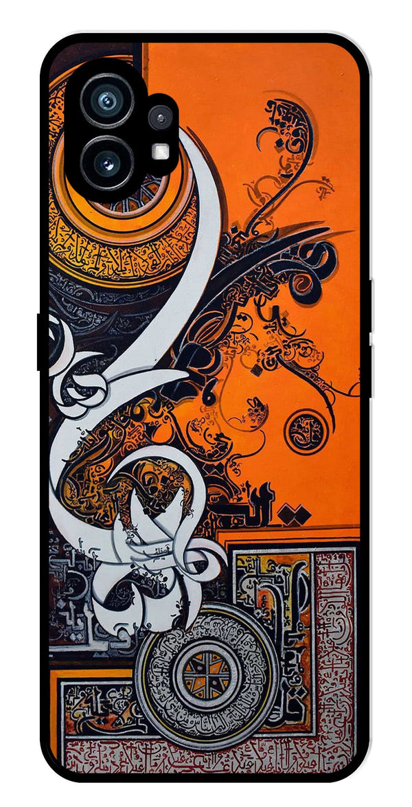 Qalander Art Metal Mobile Case for Nothing Phone 1   (Design No -16)