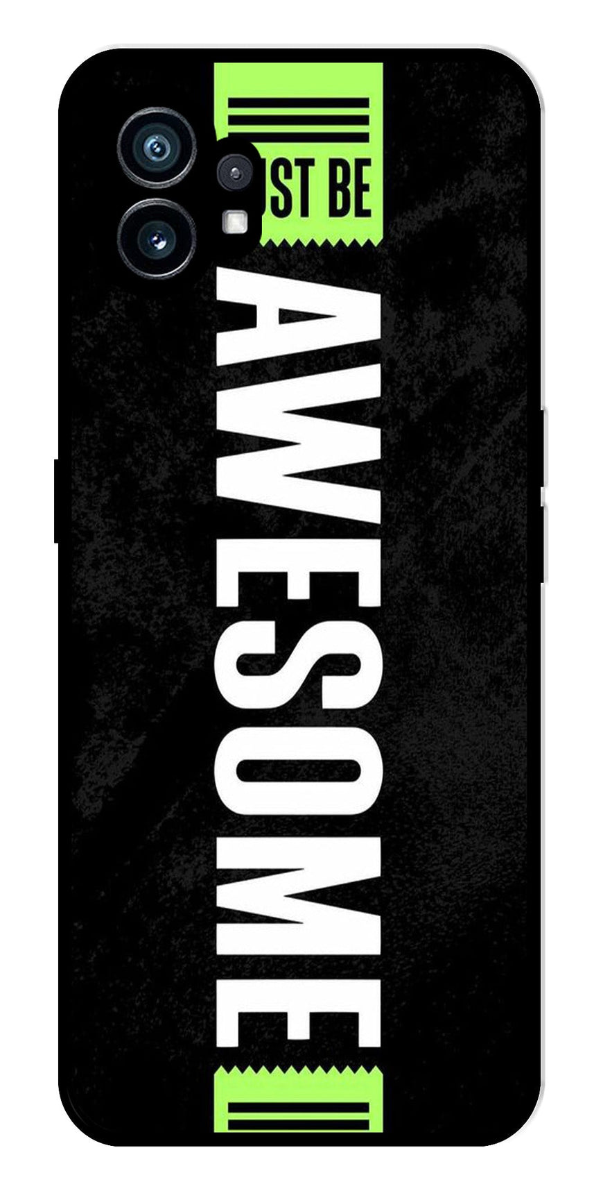 Awesome Metal Mobile Case for Nothing Phone 1   (Design No -33)