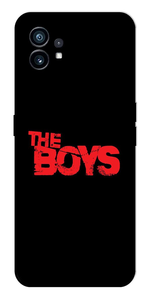 The Boys Metal Mobile Case for Nothing Phone 1   (Design No -44)