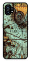 Map Design Metal Mobile Case for Nothing Phone 1   (Design No -54)
