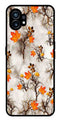 Autumn leaves Metal Mobile Case for Nothing Phone 1   (Design No -55)