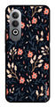 Floral Pattern Metal Mobile Case for OnePlus Nord CE4 (Design No -10)