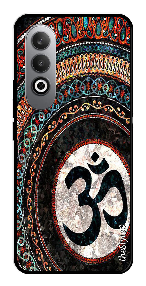 Leafs Design Metal Mobile Case for OnePlus Nord CE4 (Design No -14)
