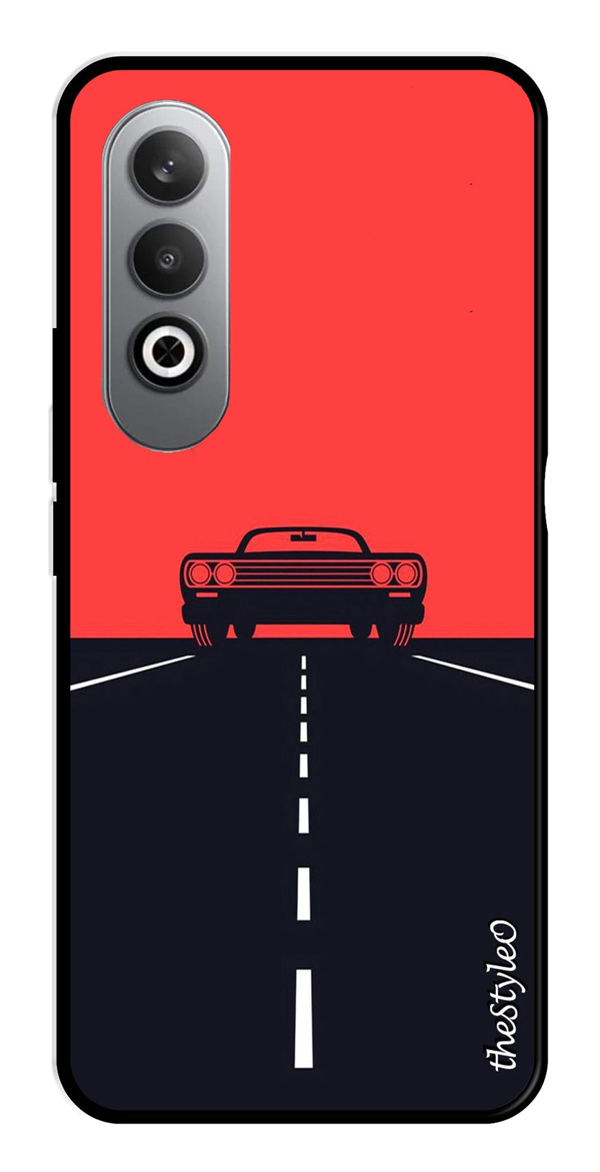 Owls Pattern Metal Mobile Case for OnePlus Nord CE4 (Design No -20)