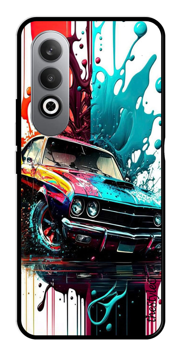Marble Design Metal Mobile Case for OnePlus Nord CE4 (Design No -28)