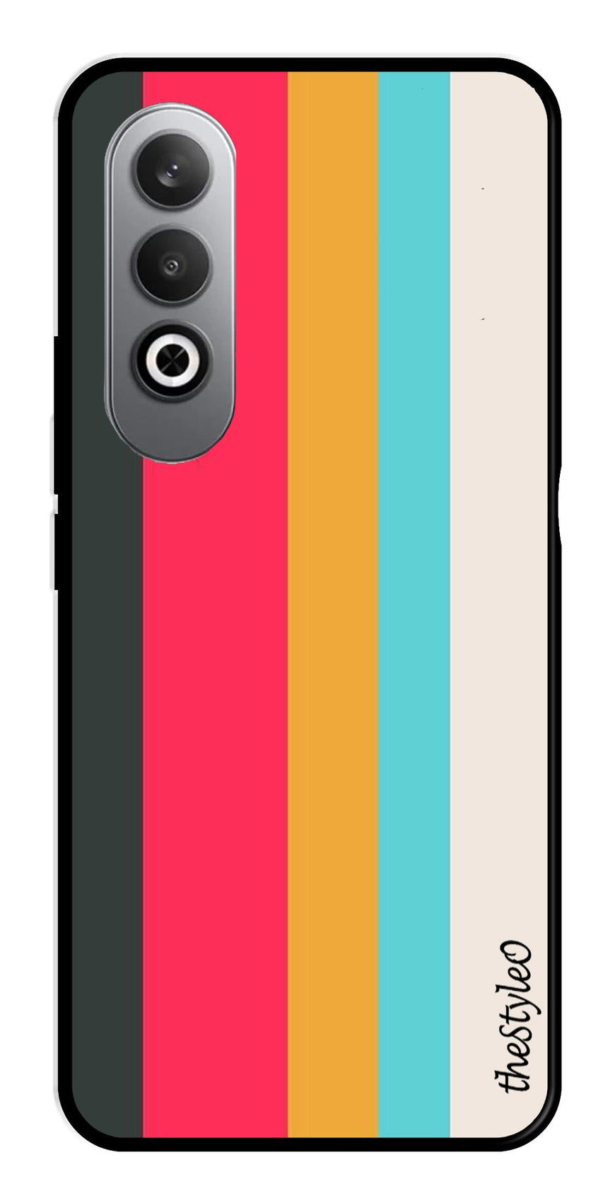 Feathers Metal Mobile Case for OnePlus Nord CE4 (Design No -30)