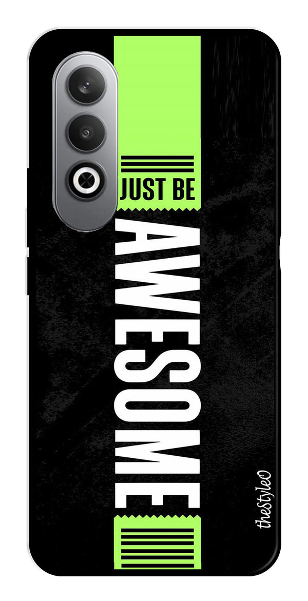 Alphabets Metal Mobile Case for OnePlus Nord CE4 (Design No -32)