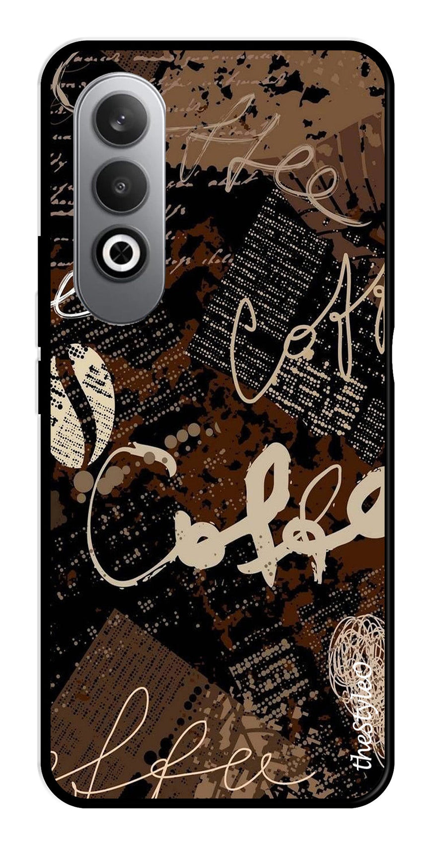 Marble Pattern Metal Mobile Case for OnePlus Nord CE4 (Design No -36)