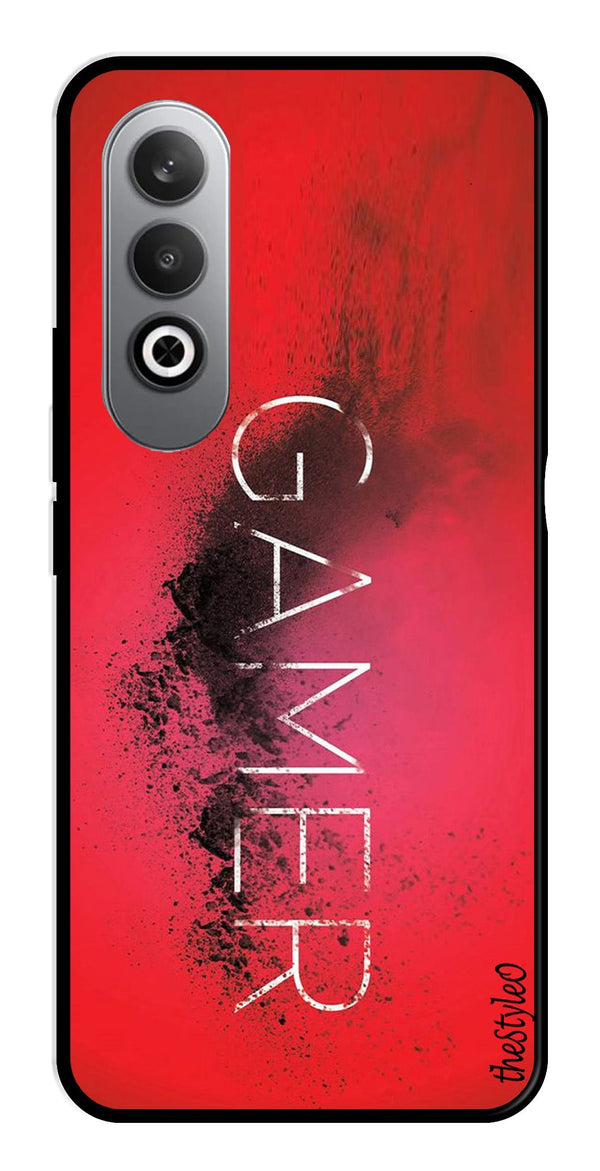 Lion Pattern Metal Mobile Case for OnePlus Nord CE4 (Design No -40)