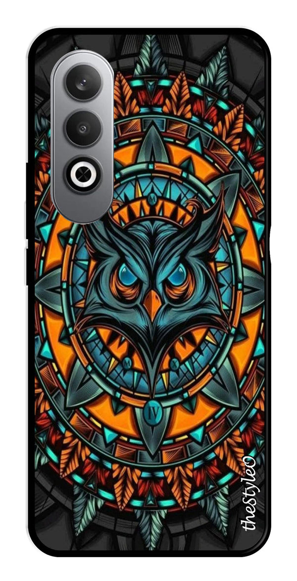 Gamer Pattern Metal Mobile Case for OnePlus Nord CE4 (Design No -41)