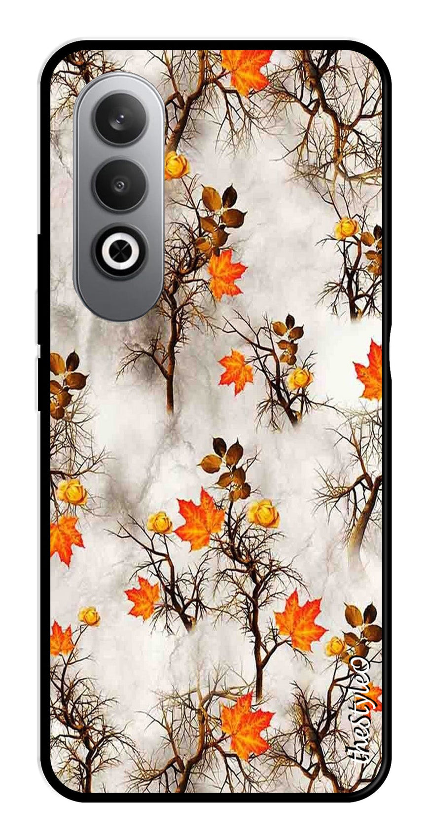 Map Design Metal Mobile Case for OnePlus Nord CE4 (Design No -54)