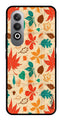 Autumn leaves Metal Mobile Case for OnePlus Nord CE4 (Design No -55)
