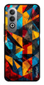 Abstract Art Metal Mobile Case for OnePlus Nord CE4 (Design No -57)