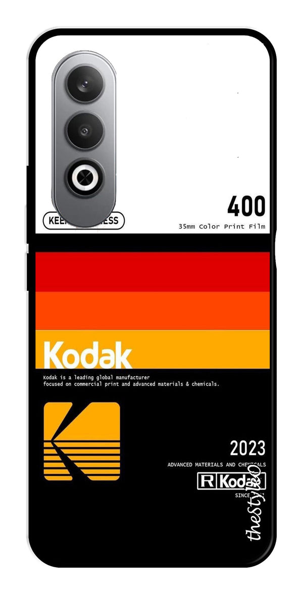 Kodak Design Metal Mobile Case for OnePlus Nord CE4 (Design No -65)
