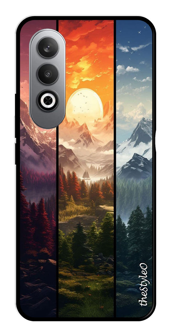 Nature Design Metal Mobile Case for OnePlus Nord CE4 (Design No -71)