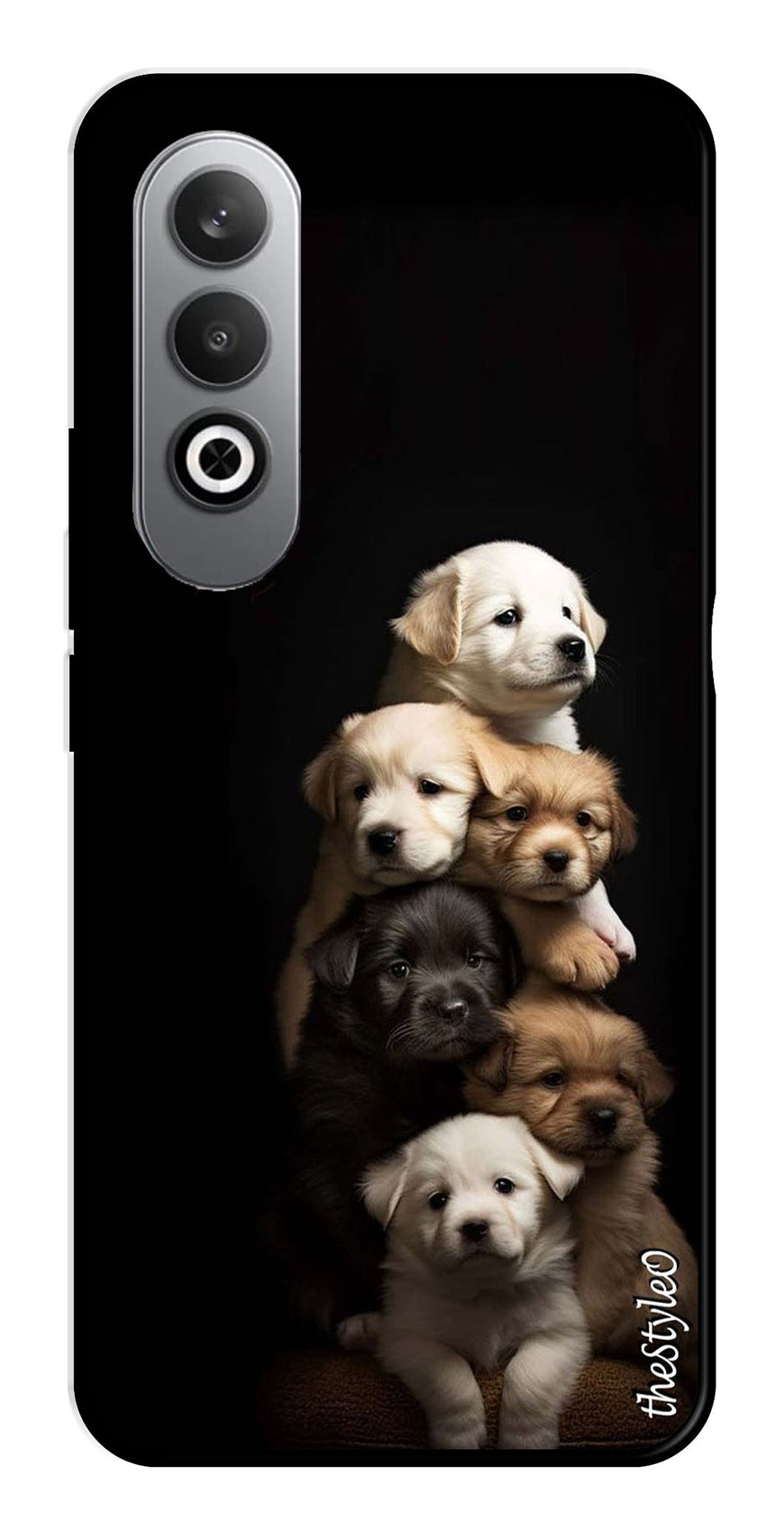 Dog lovers Metal Mobile Case for OnePlus Nord CE4 (Design No -88)