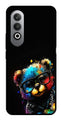 Teddy Bear Metal Mobile Case for OnePlus Nord CE4 (Design No -94)