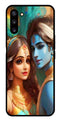Lord Radha Krishna Metal Mobile Case for Samsung Galaxy Note 10   (Design No -01)