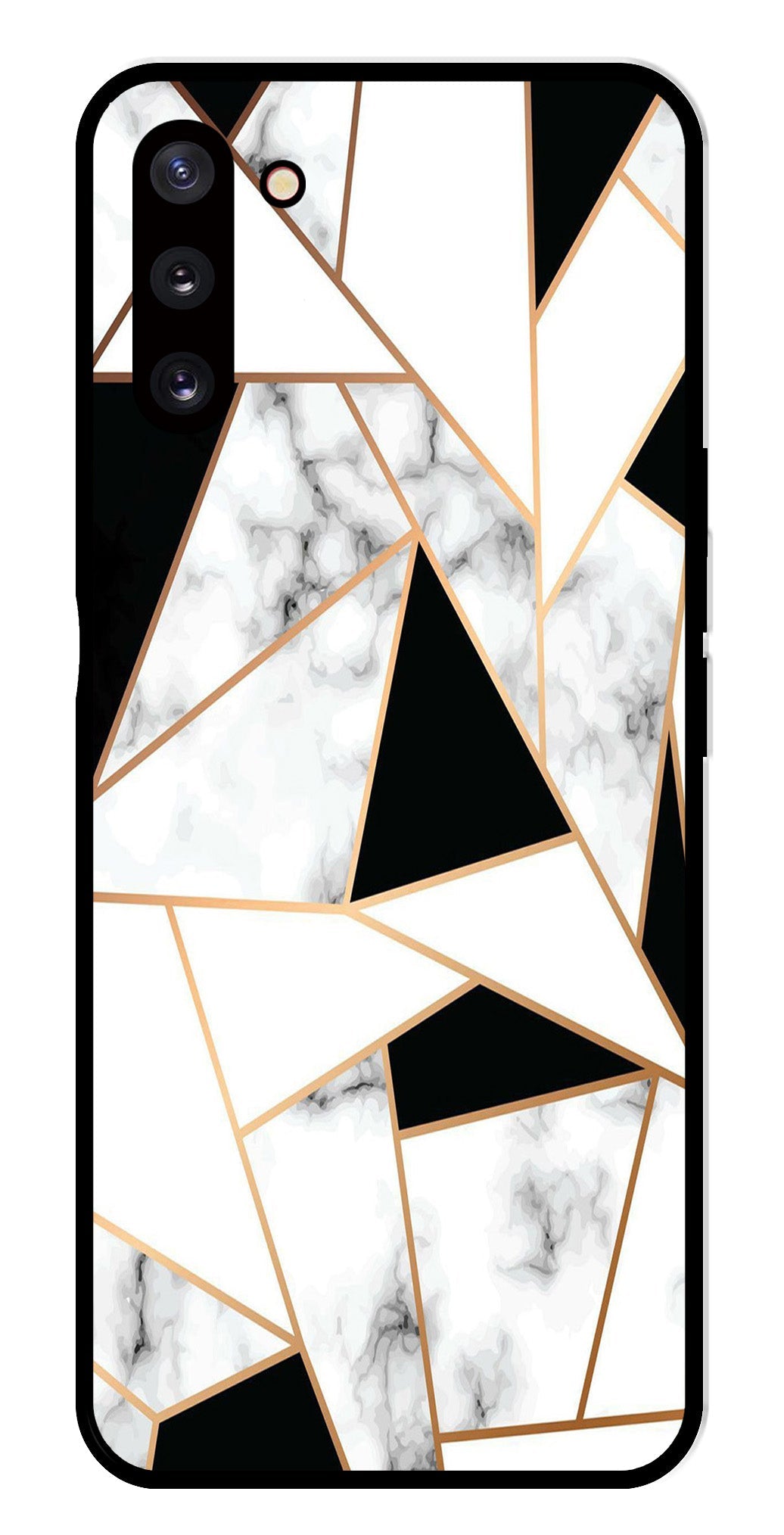 Marble Design2 Metal Mobile Case for Samsung Galaxy Note 10   (Design No -08)