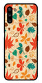 Leafs Design Metal Mobile Case for Samsung Galaxy Note 10   (Design No -14)