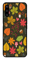 Leaves Design Metal Mobile Case for Samsung Galaxy Note 10   (Design No -51)