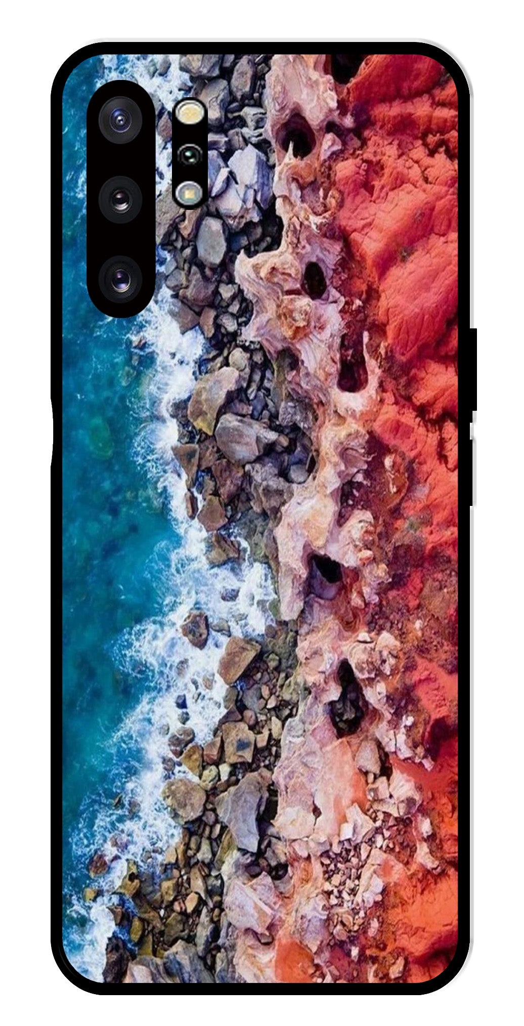Sea Shore Metal Mobile Case for Samsung Galaxy Note 10 Plus   (Design No -18)