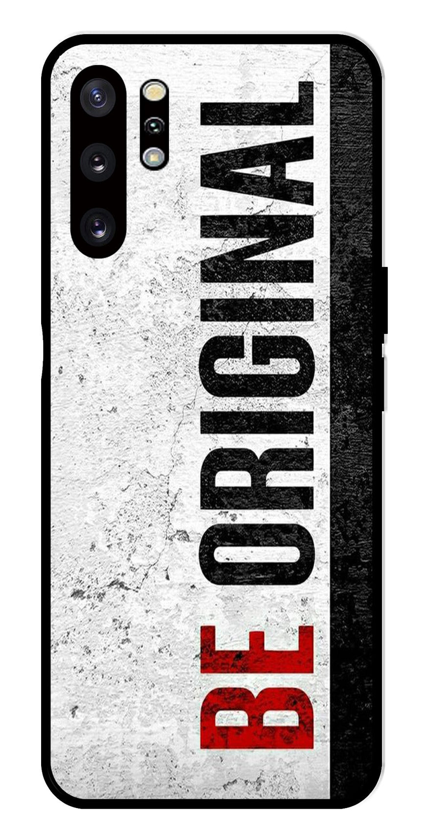 Be Original Metal Mobile Case for Samsung Galaxy Note 10 Plus   (Design No -38)