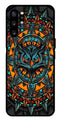 Owl Pattern Metal Mobile Case for Samsung Galaxy Note 10 Plus   (Design No -42)