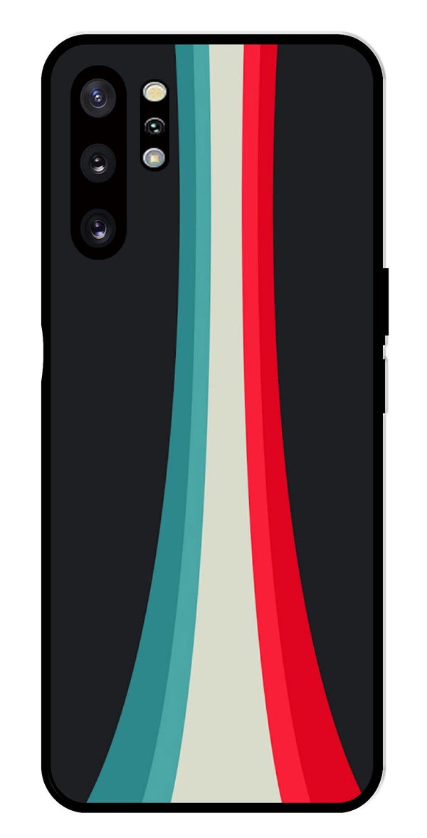 Modern Art Colorful Metal Mobile Case for Samsung Galaxy Note 10 Plus   (Design No -48)