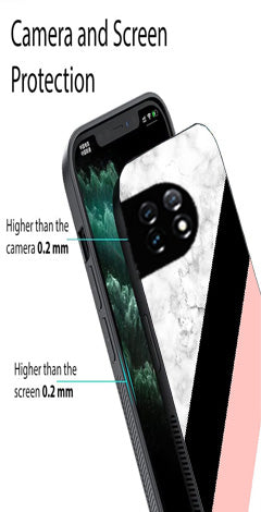Marble Design Metal Mobile Case for OnePlus 12R 5G Metal Case