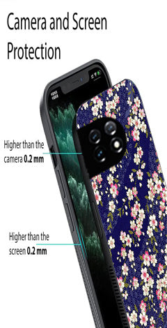 Flower Design Metal Mobile Case for OnePlus 12 5G Metal Case