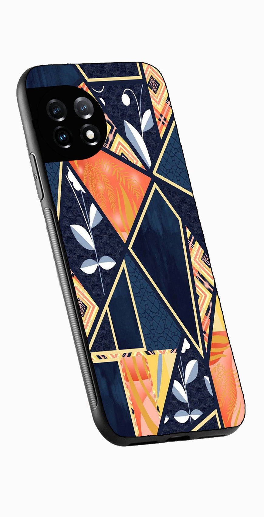 Marble Design Metal Mobile Case for OnePlus 12 5G Metal Case  (Design No -07)