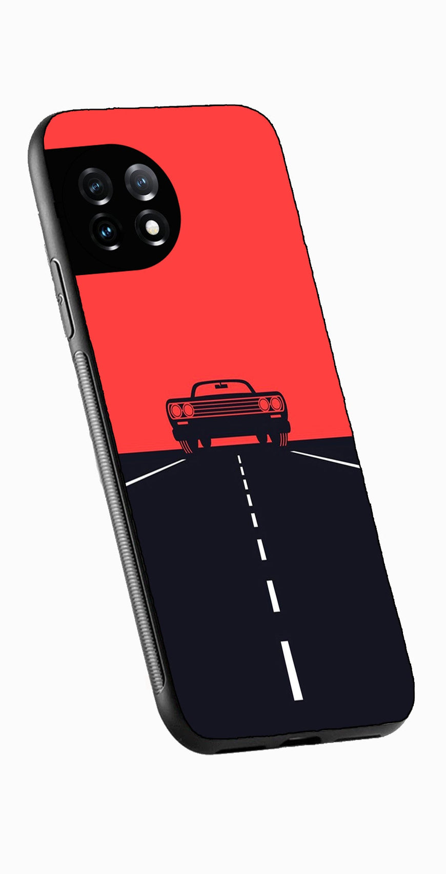 Car Lover Metal Mobile Case for OnePlus 12 5G Metal Case  (Design No -21)