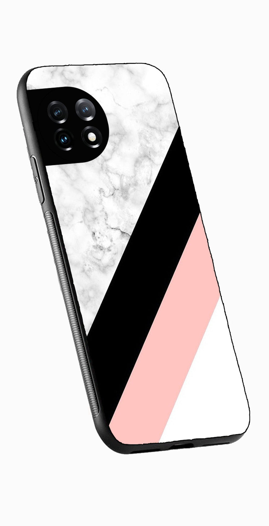 Marble Design Metal Mobile Case for OnePlus 12R 5G Metal Case  (Design No -24)