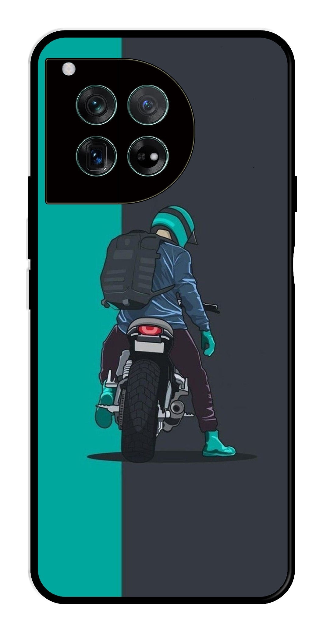 Bike Lover Metal Mobile Case for OnePlus 12 5G Metal Case